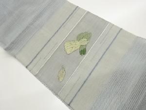 絽瓢箪模様織出し名古屋帯